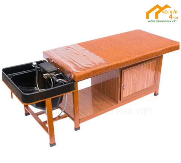 Mẫu giường gội đầu tại nhà