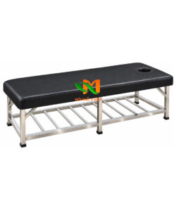 Mẫu giường spa chân inox