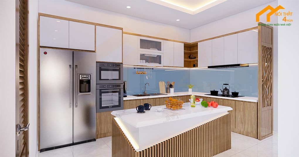 Mẫu thiết kế nội thất nhà phố hiện đại đơn giản