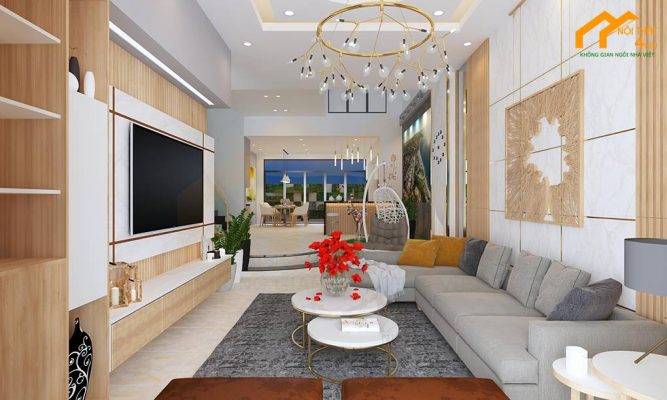 Mẫu nhà phố 3 phòng ngủ