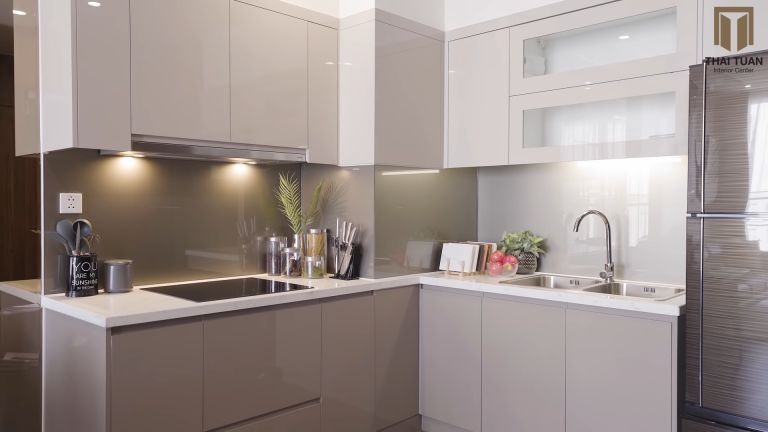 Tổng hợp các mẫu tủ bếp Hải Phòng hiện đại và nổi bật 2 Tủ bếp Hải Phòng chất lượng cao