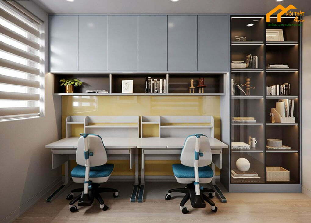 Mẫu phòng ngủ 2 bé hiện đại Mẫu phòng ngủ 2 bé hiện đại