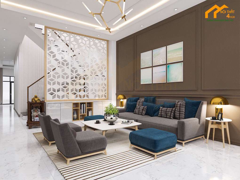 Mẫu phòng khách rộng cao cấp Mẫu phòng khách rộng cao cấp