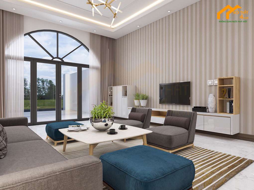 Mẫu phòng khách rộng cao cấp Mẫu phòng khách rộng cao cấp