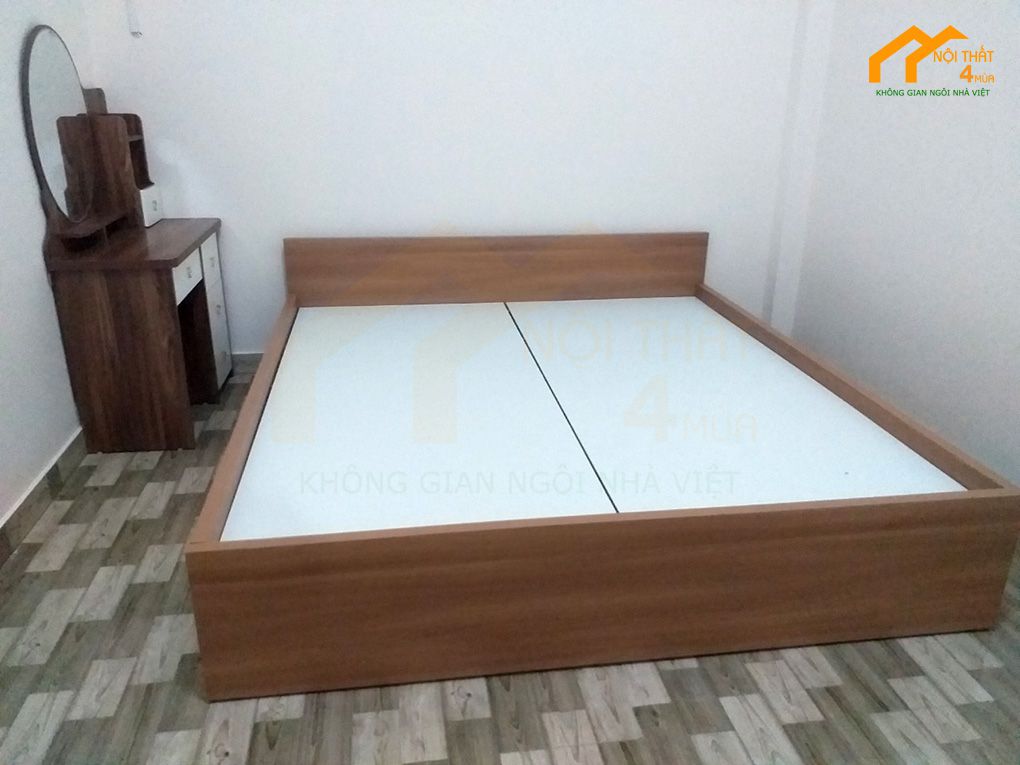 Thi công giường ngủ nhà phố Thi công giường ngủ nhà phố