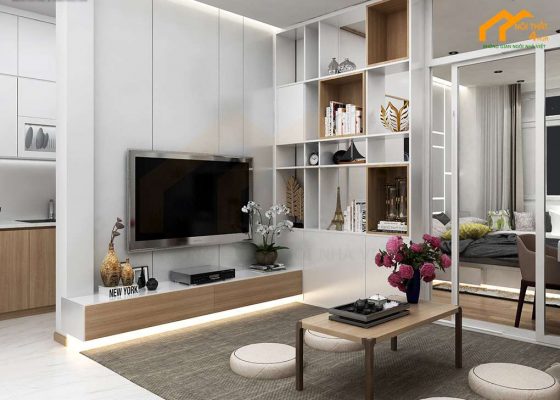 Thiết kế nội thất căn hộ 35m2 đẹp