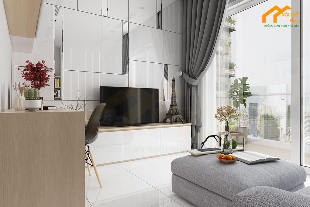 Mẫu phòng khách chung cư hiện đại Mẫu phòng khách chung cư hiện đại