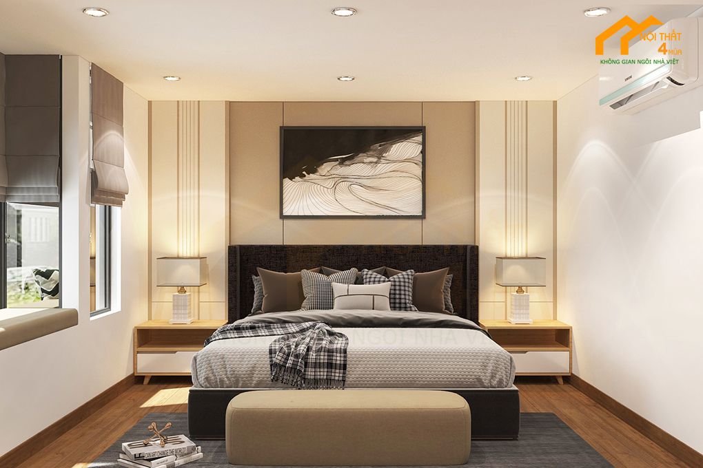 Căn hộ chung cư La Astoria 85m2 2PN 16 Phòng ngủ - Thiết kế nội thất chung cư 85m2