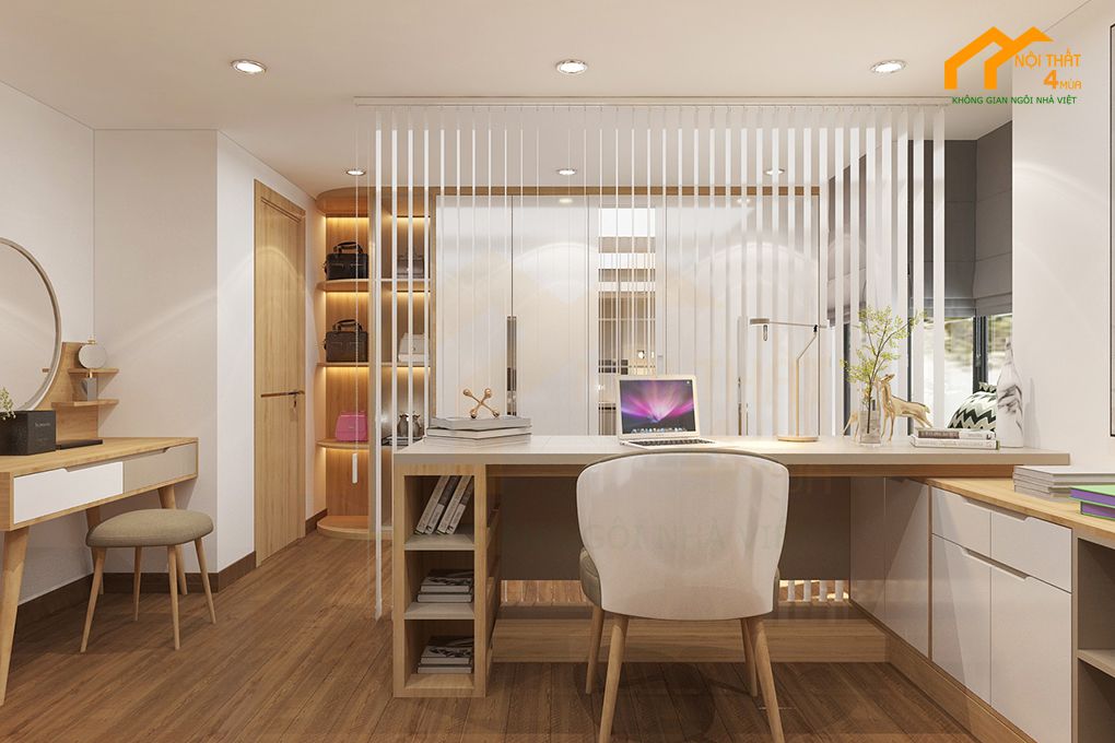 Căn hộ chung cư La Astoria 85m2 2PN 14 Phòng ngủ - Thiết kế nội thất chung cư 85m2