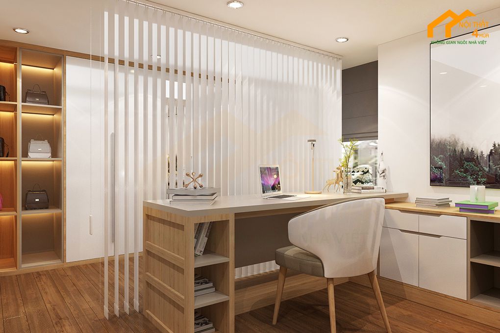 Căn hộ chung cư La Astoria 85m2 2PN 12 Phòng ngủ - Thiết kế nội thất chung cư 85m2