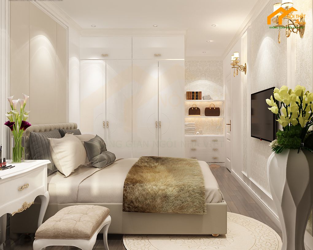 Phong cách nội thất căn hộ tân cổ điển