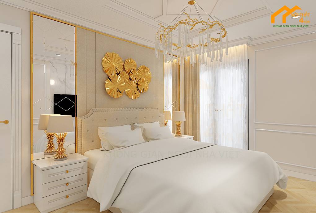 20+ Mẫu thiết kế phòng ngủ master đẹp, hiện đại sang trọng 69 Mẫu phòng ngủ master 30m2