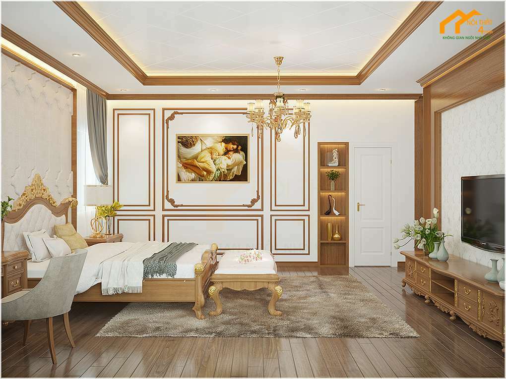 20+ Mẫu thiết kế phòng ngủ master đẹp, hiện đại sang trọng 61 Mẫu phòng ngủ master nhà phố đẹp