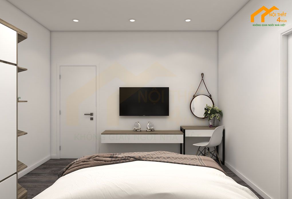 10+ Mẫu thiết kế nội thất phòng ngủ nhà ống đẹp tiện nghi nhất 2 lưu ý khi thiết kế phòng ngủ nhà ống