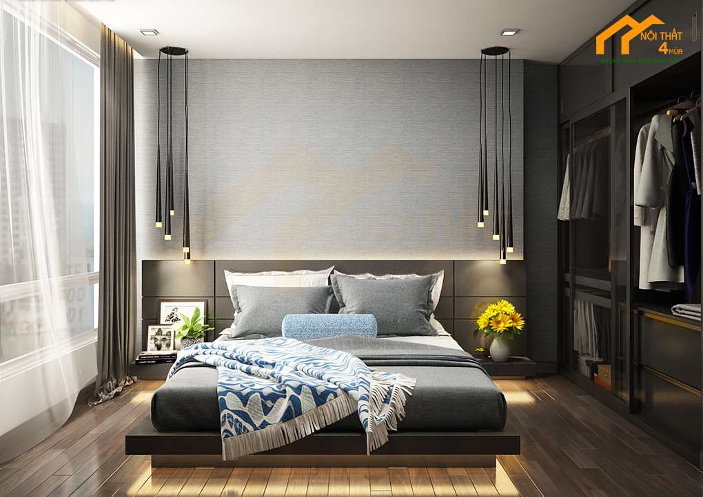 Mẫu phòng ngủ nữ hiện đại