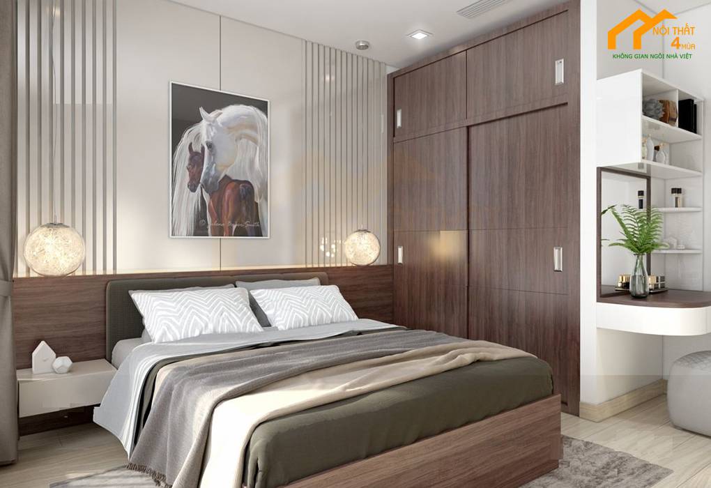 Mẫu phòng ngủ nữ nhỏ đẹp