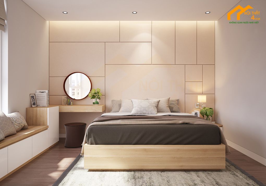 Mẫu phòng ngủ nữ nhỏ xinh