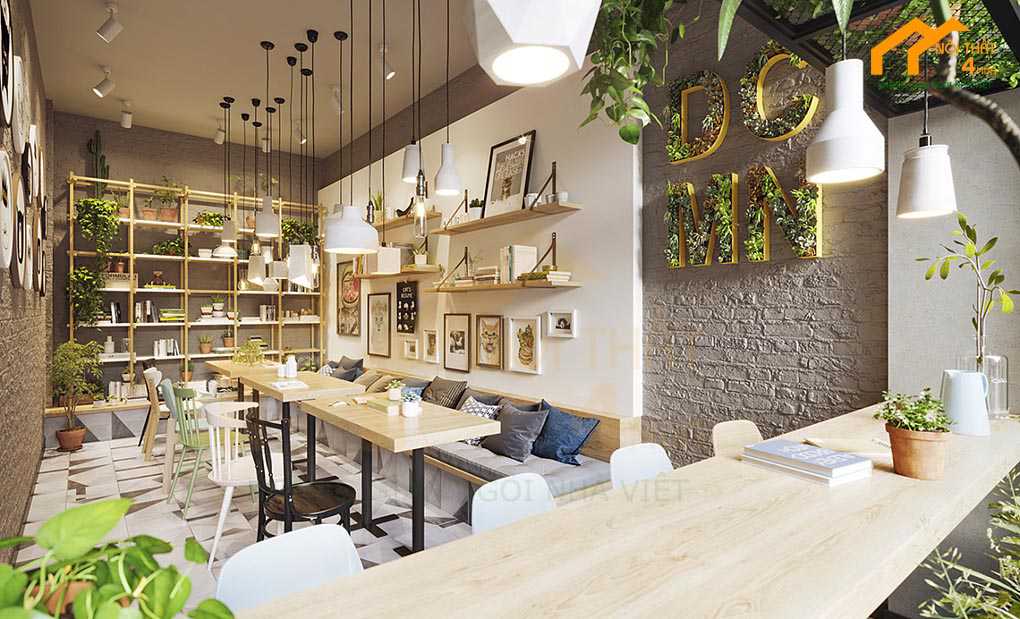 101+ Mẫu thiết kế quán cafe đẹp ấn tượng Hút khách nhất 2025 6 Mẫu quán cafe văn phòng