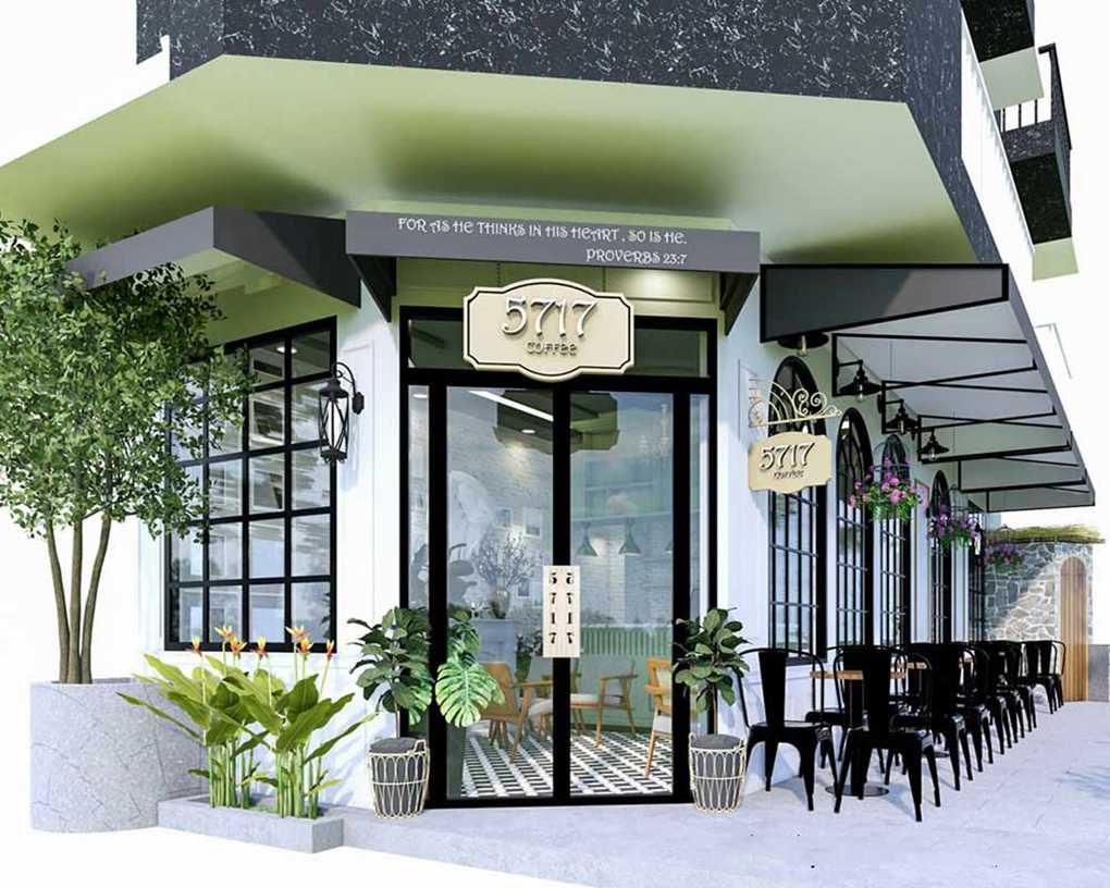 101+ Mẫu thiết kế quán cafe đẹp ấn tượng Hút khách nhất 2025 32 Mẫu quán cafe bằng kính đẹp