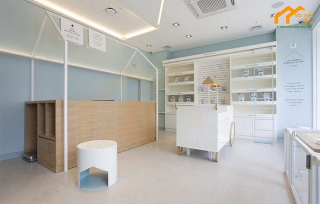 Mẫu thiết kế spa thú cưng đẹp