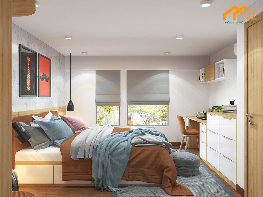 Mẫu phòng ngủ nam