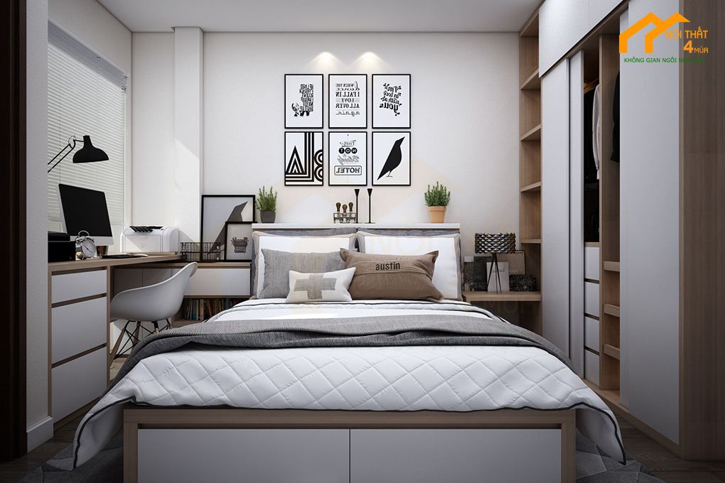 Mẫu phòng ngủ dành cho nam đẹp