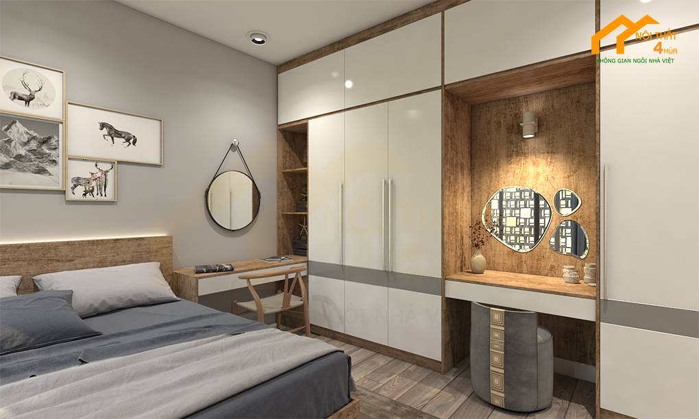 20+ Mẫu thiết kế nội thất căn hộ chung cư 2 phòng ngủ đẹp 18 Phong thủy cho căn hộ phòng ngủ