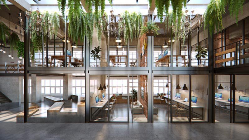 101+ Mẫu thiết kế quán cafe đẹp ấn tượng Hút khách nhất 2025 8 Mẫu quán cafe văn phòng