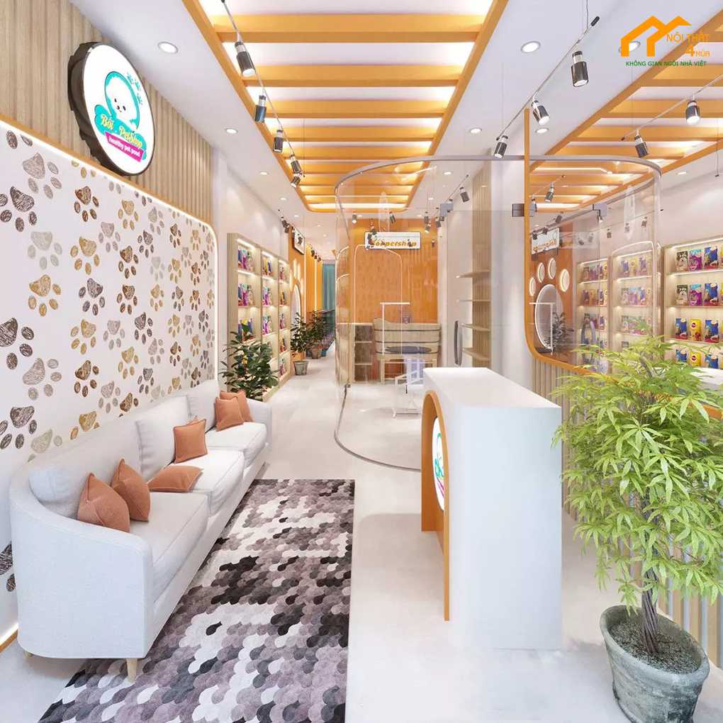 Thiết kế spa thú cưng đẹp Thiết kế spa thú cưng đẹp