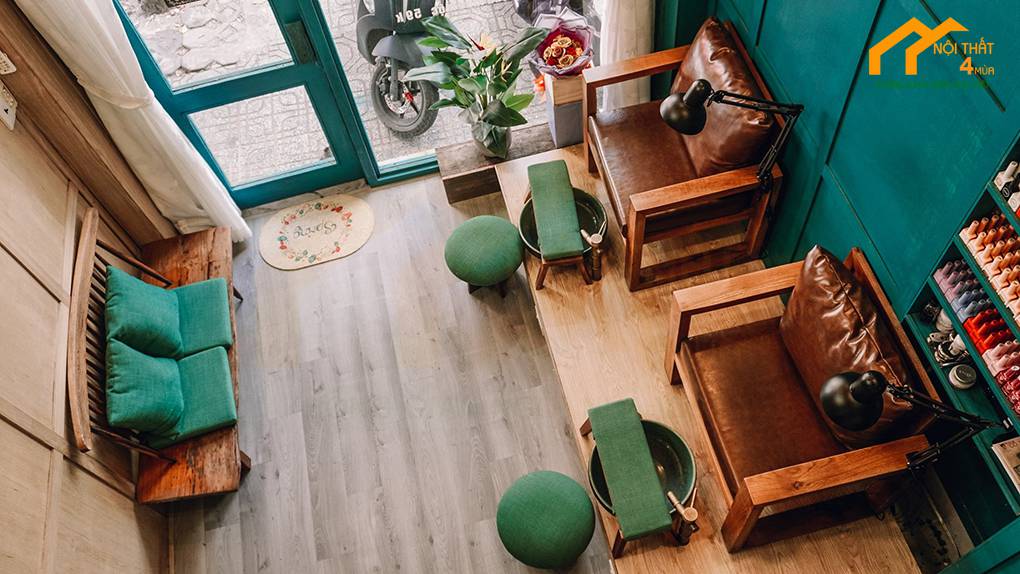 Mẫu thiết kế tiệm nail cho người mệnh mộc