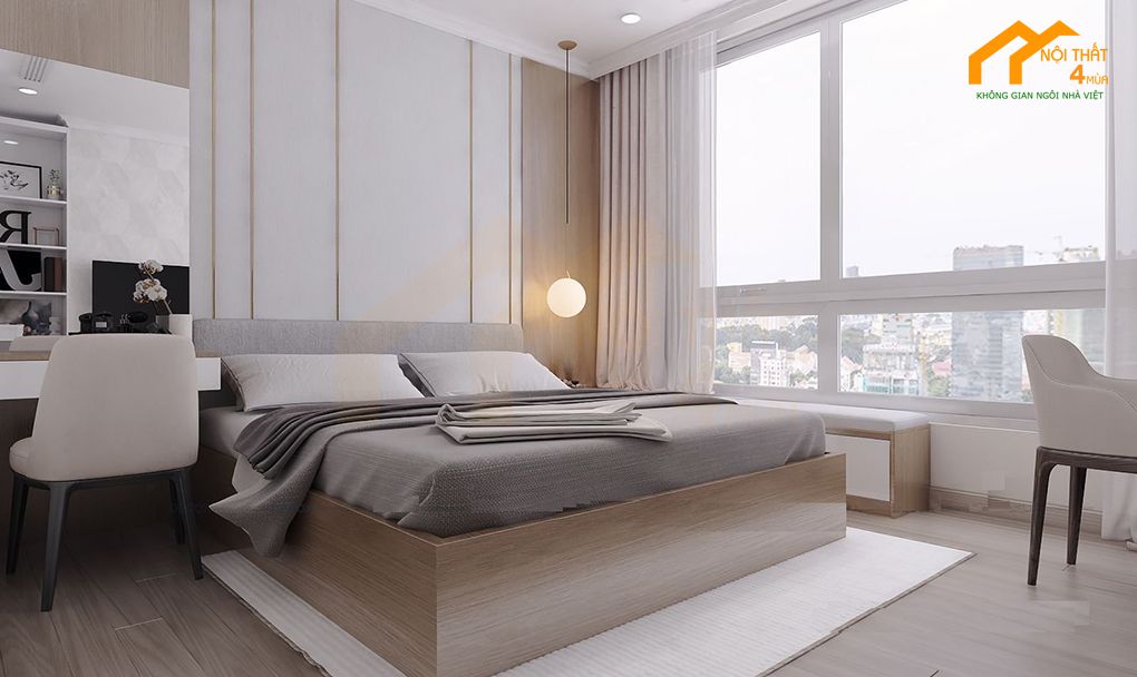 Trang trí phòng ngủ bằng đèn