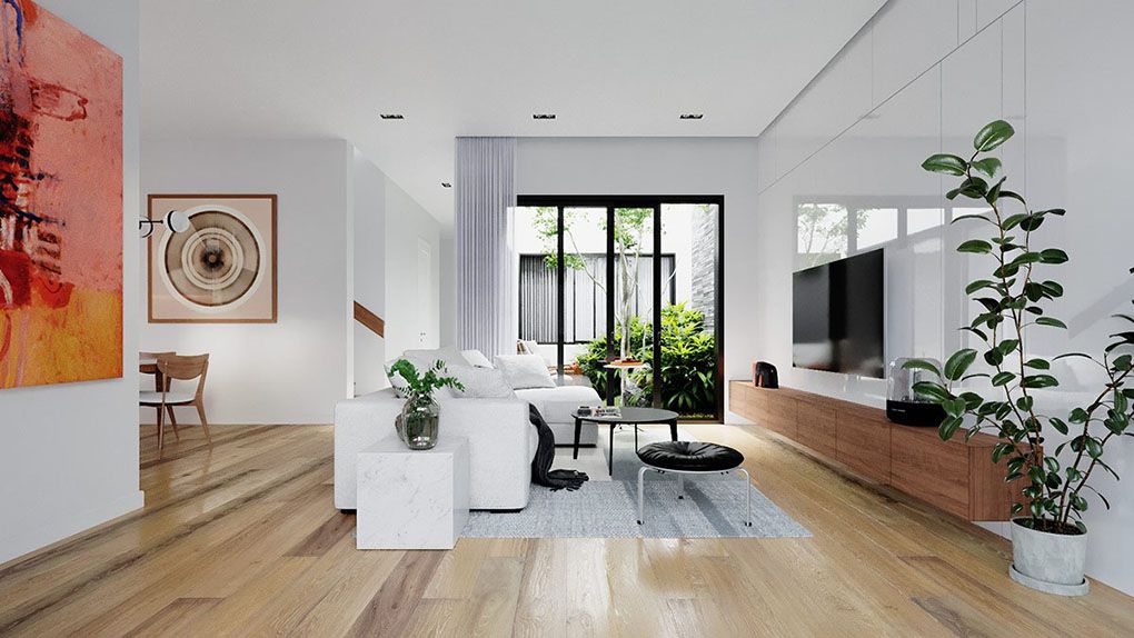 30+ Mẫu thiết kế nội thất nhà cấp 4 đẹp sang trọng và tiện nghi 19 Mẫu nội thất nhà cấp 4 đơn giản đẹp