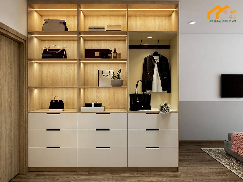 Mẫu phòng ngủ 20m2 nữ đẹp