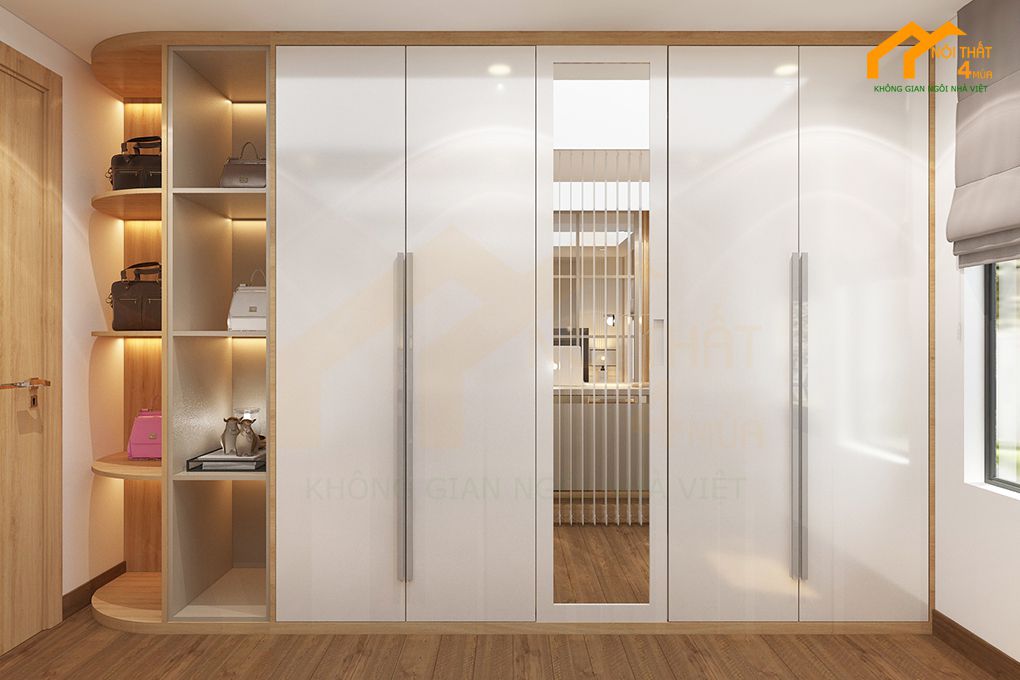 10+ Mẫu thiết kế phòng ngủ 30m2 đẹp, sang trọng và tinh tế 34 Mẫu phòng ngủ 30m2 dành cho nữ