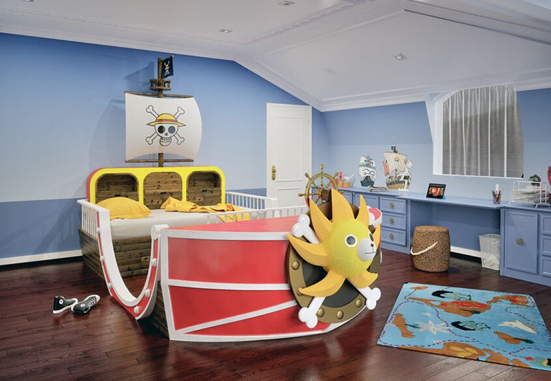 Mẫu phòng ngủ anime đẹp