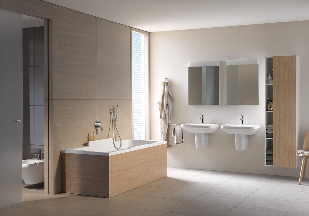 30+ Mẫu thiết kế nội thất nhà cấp 4 đẹp sang trọng và tiện nghi 13 Nội thất phòng tắm nhà cấp 4
