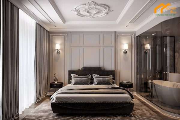 Mẫu thiết kế phòng ngủ 15m2 đẹp tiện nghi nhất