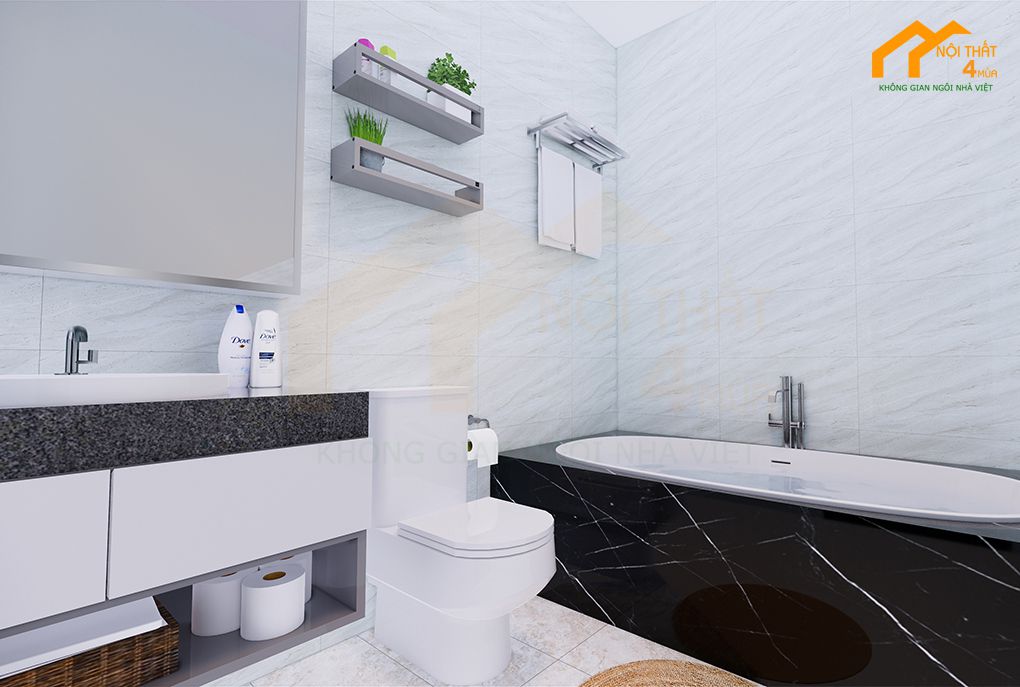 Phòng ngủ 20m2 có toilet riêng