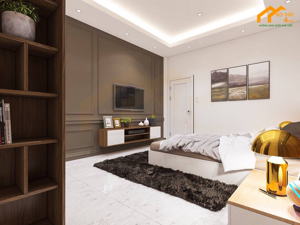 Phòng ngủ 20m2 có toilet riêng