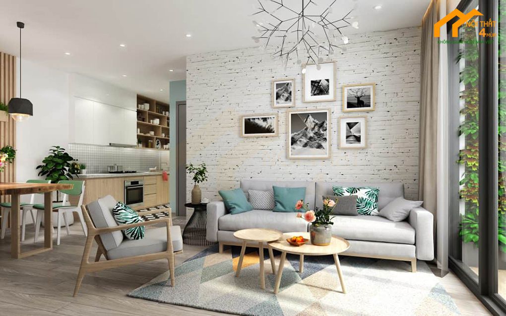 Mẫu căn hộ chung cư 70m2