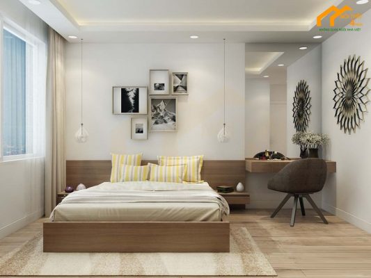 Đặt bàn trang điểm cho phòng ngủ