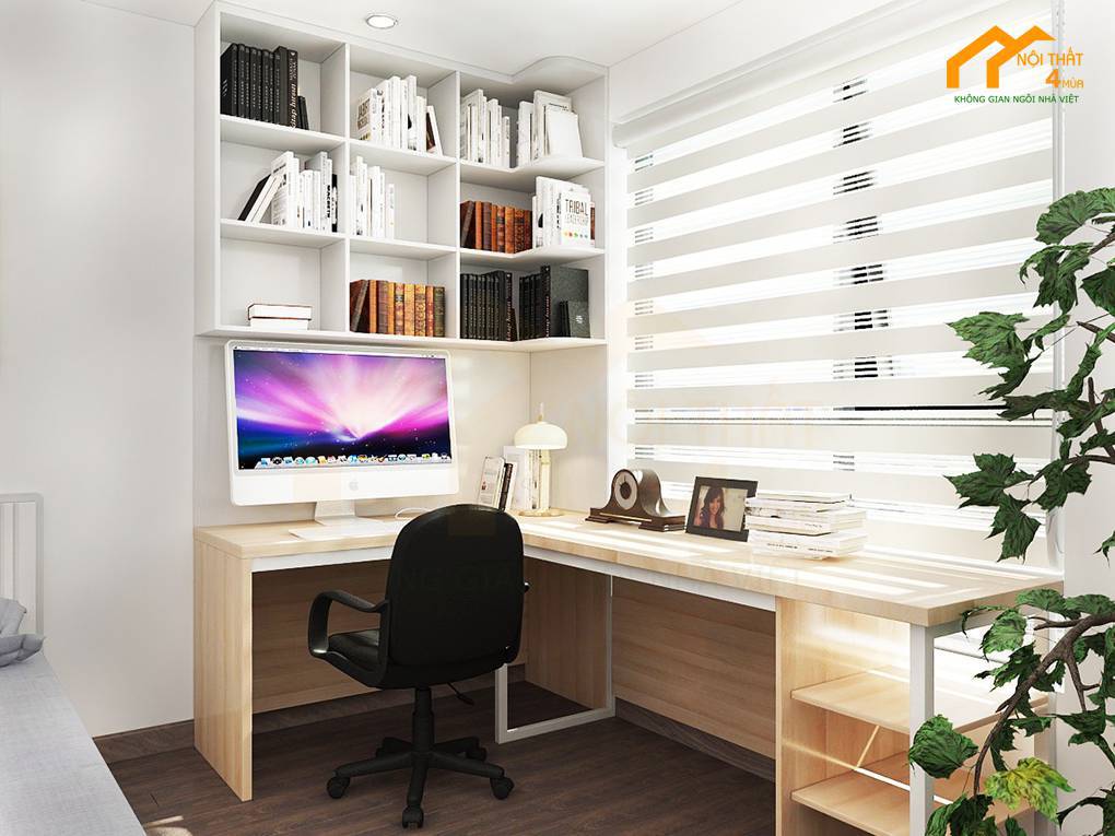 10+ Mẫu thiết kế phòng ngủ màu trắng đẹp, ấn tượng và tinh tế 23 Mẫu phòng ngủ màu trắng kem sữa