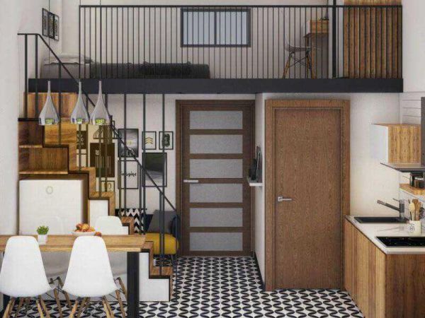 Mẫu thiết kế căn hộ 10m2