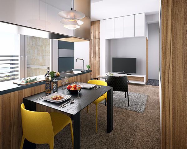 Mẫu thiết kế căn hộ 10m2