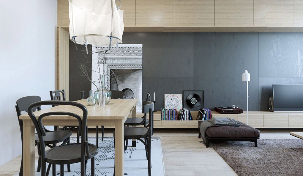 Căn hộ chung cư KINGDOM101 55m2 1pn 5 Mẫu căn hộ chung cư 55m2 1pn