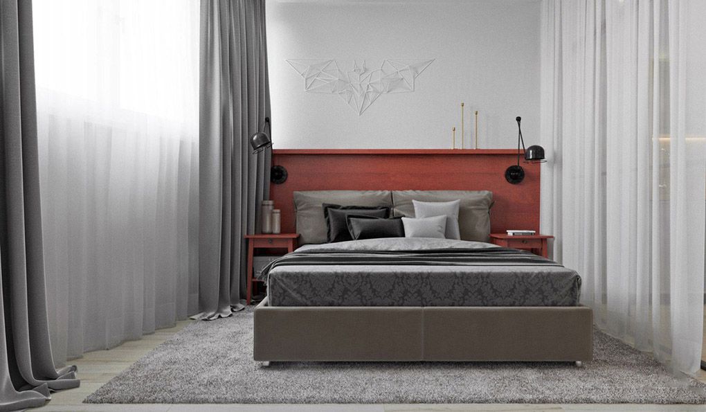 5 Mẫu thiết kế nội thất căn hộ chung cư 55m2 đẹp 21 Mẫu thiết kế căn hộ 55m2 phòng ngủ