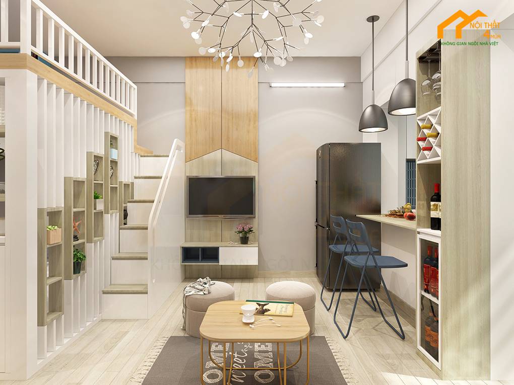 Mẫu căn hộ chung cư 30m2