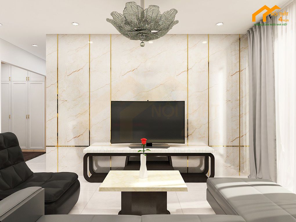 Căn hộ chung cư Hà Đô 62m2 2PN 3 Mẫu thiết kế nội thất chung cư 65m2