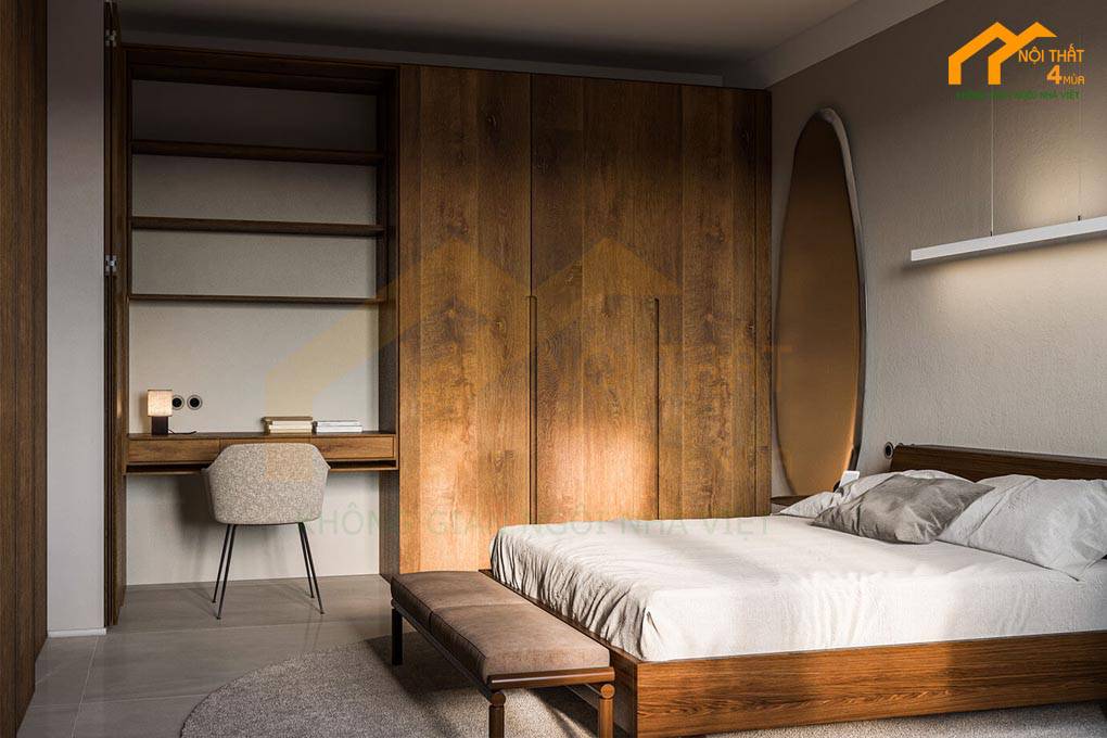 5 mẫu thiết kế nội thất chung cư 90m2 đẹp hợp xu hướng hiện nay 22 Mẫu thiết kế căn hộ chung cư 90m2 cao cấp