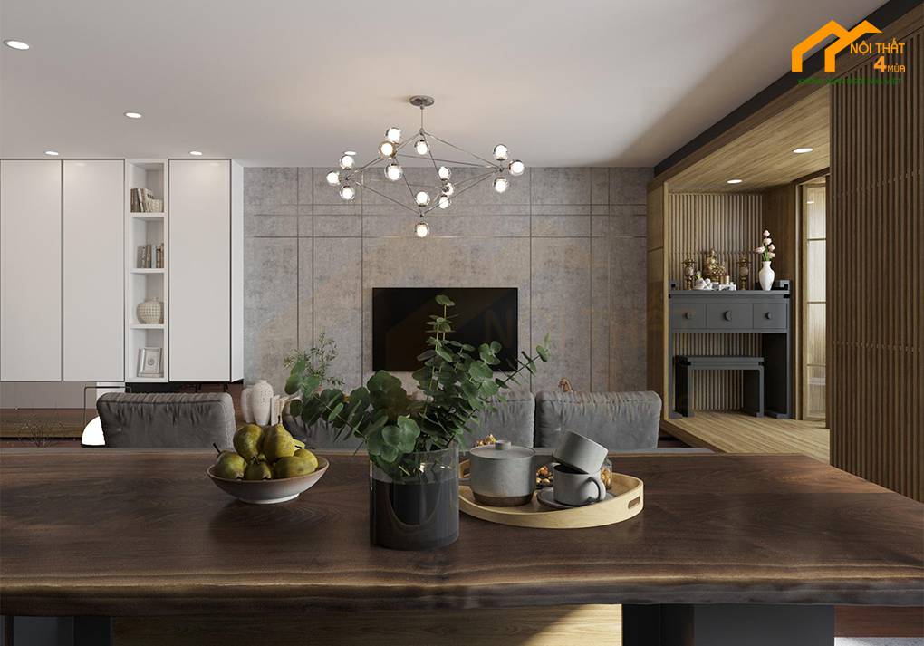 Căn hộ chung cư Tòa nhà HUD 105m2 2PN 3 Mẫu căn hộ chung cư 100m2 thiết kế sang trọng